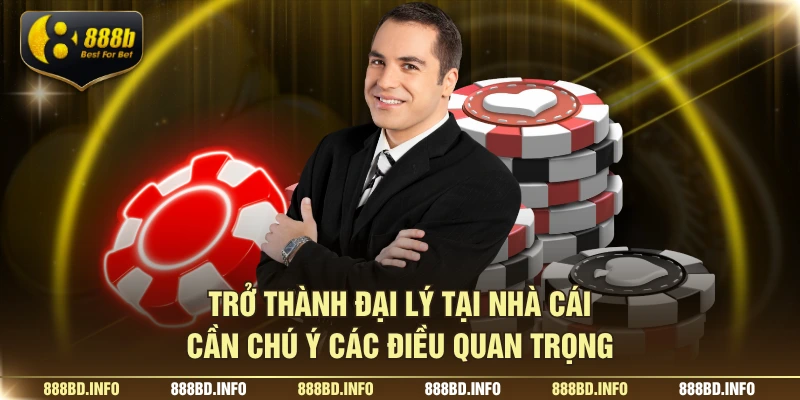 Trở thành đại lý tại nhà cái cần chú ý các điều quan trọng
